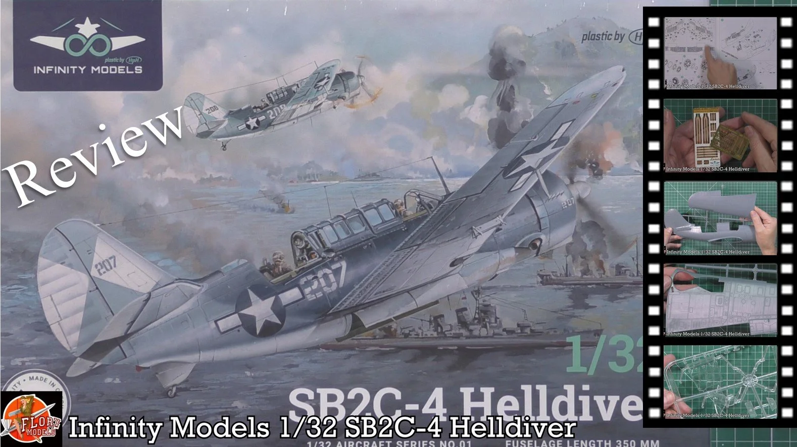 Infinity Models 1/32 SB2C-4 Helldiver review — Flory Models